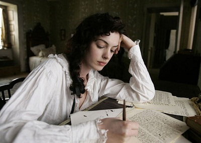 Anne Hathaway - Jane Austen szerepében