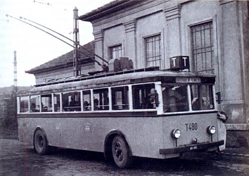 Trolibusz 1936-ból (Óbuda) - forrás: retronom.hu