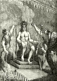 Dózsa "megkoronázása" (forrás: mek.oszk.hu)