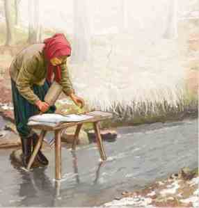 Kurdi István illusztrációja a könyvből