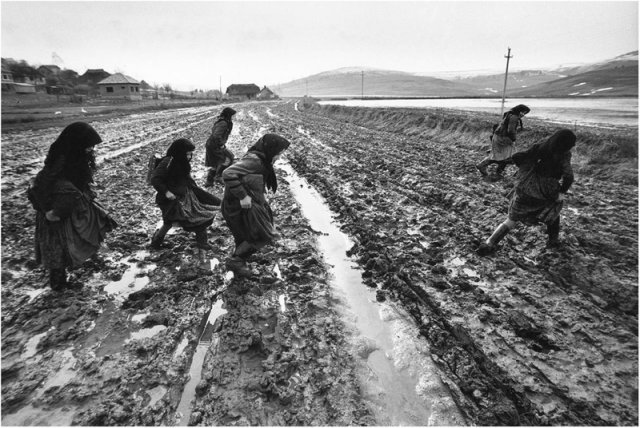 Korniss Péter: Iskoláslányok (1973)