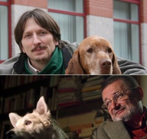 Miklósi Ádám (fent), Csányi Vilmos (lent)