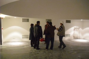 A pécsi Planetárium belső tere 