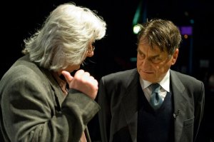 Esterházy Péter és Claudio Magris a 2012-es Könyvfesztiválon (fotó: Bácsi Róbert László)