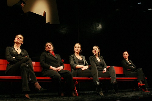 Kerekes Viktória, Lázár Kati, Für Anikó, Hámori Gabriella, Bíró Kriszta