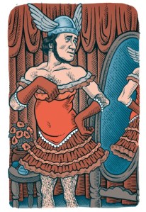 Richard Wagner annyira imádta a méretre szabott, selyem alsóneműket, fűzős neglizséket és bársonykabátokat, hogy házában külön szobát rendezett be a fidres-fodros ruhaneműknek