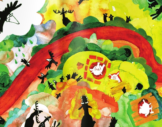 A három kismalac (a Padlókönyvben)