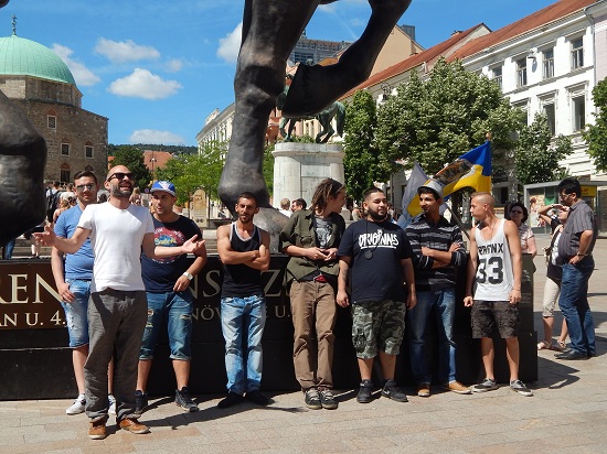 Slam-poéták az utcán