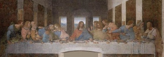 Az utolsó vacsora (részlet)
