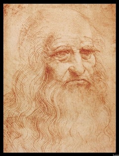 Leonardo öregkori önarcképe