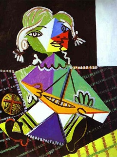 Ez a Picasso-kép volt a kiindulópont: Kislány hajóval (1938)