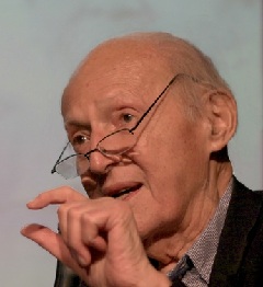 Georg Klein a könyv budapesti bemutatóján (Fotó: Dobó László)