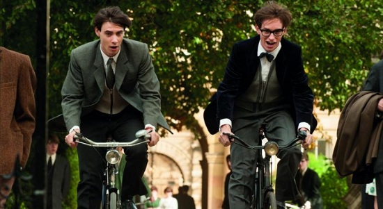 Egyetemi évek (jobbra: Eddie Redmayne)