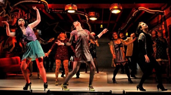 A kabaréban minden szép! Szépek a lányok (Koreográfia: Gergye Krisztián)