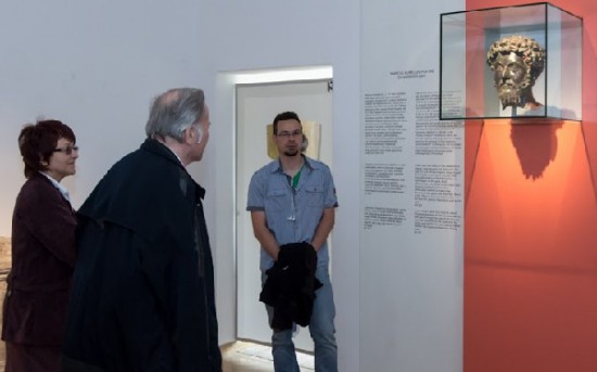 Marcus Aurelius bronz képmása