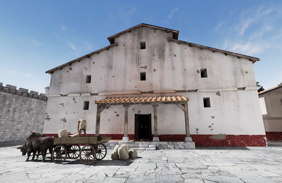 Áruszállítás (rekonstrukció és animáció)