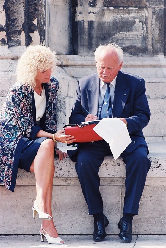 Göncz Árpád és László Ágnes