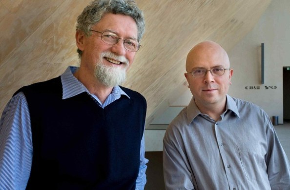 Dobos László és Vass András, a születő új kórus vezetői