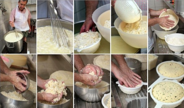 A sajtkészítés ínycsiklandó fázisai (Kattints rá, hogy nagyobb méretben lásd!)