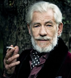 Sir Ian McKellen mint Holmes, Bill Condon 2015-ös filmváltozatában