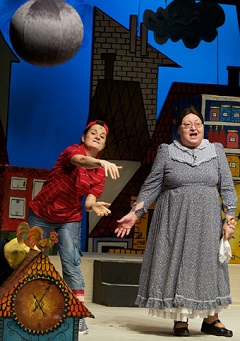 Bors néni (Molnár Piroska) meg a Kölyök