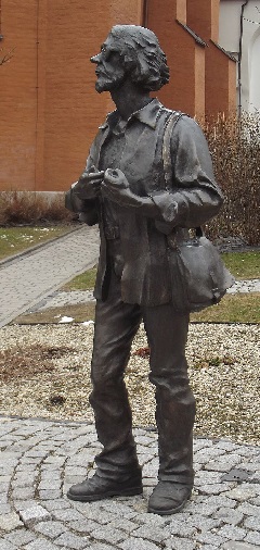 Grotowski szobra Opolében