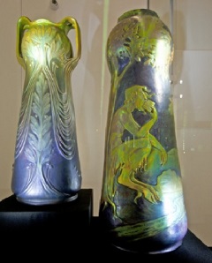 Pán a ligetben, váza (CsL)