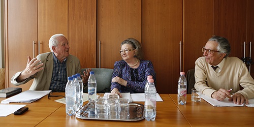 Novellapályázat zsűrizése Czigány Györggyel és Jókai Annával
