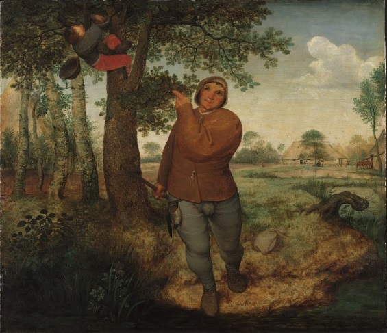 id. P. Bruegel: A fészekfosztogató