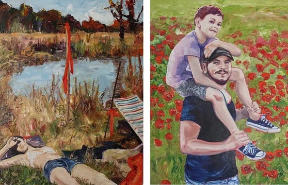 Szélcsend, 2001-2019. Gabi (28) Dubai; Örökség, 2019. András (42) München